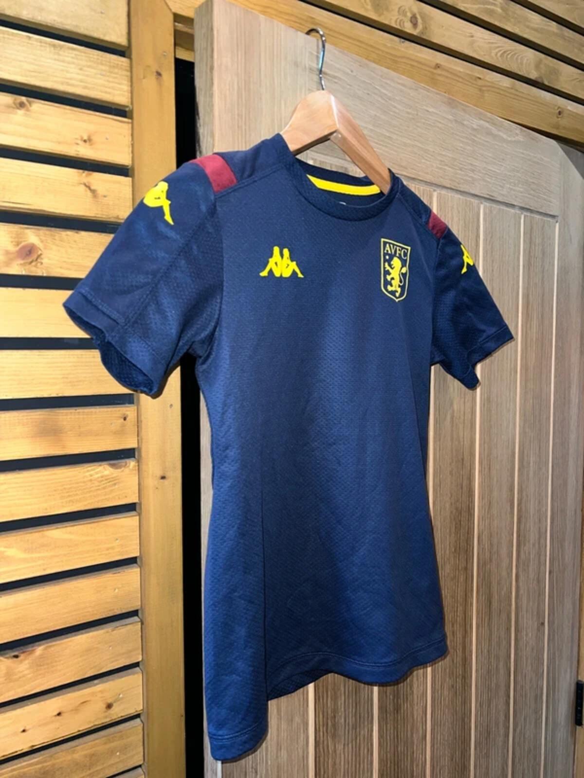 Aston Villa FC 2019/20 Navy Training Shirt 10Y