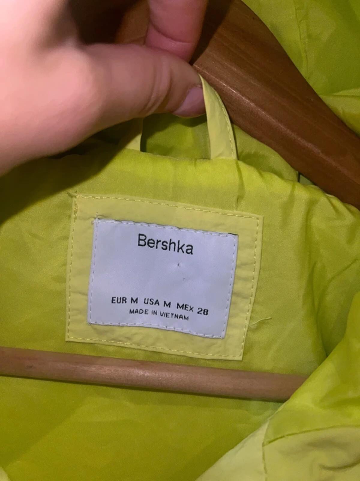 Berksha Hi Vis Waterproof Half Zip Yellow Jacket M