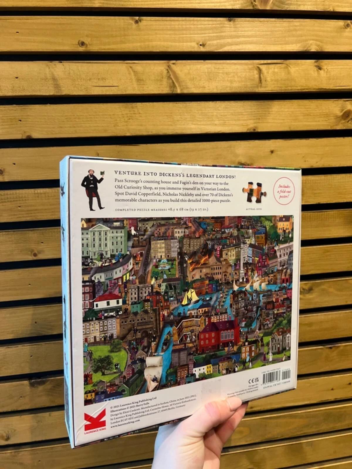 The World of Charles Dickens Novels 1000 Jigsaw Puzzle