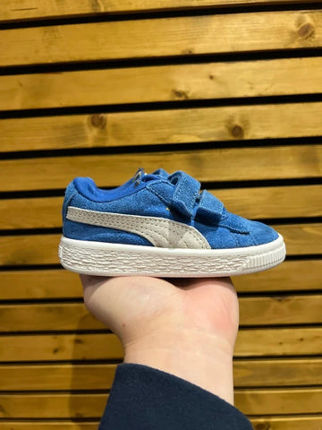 Puma Suede Blue Trainers UK5