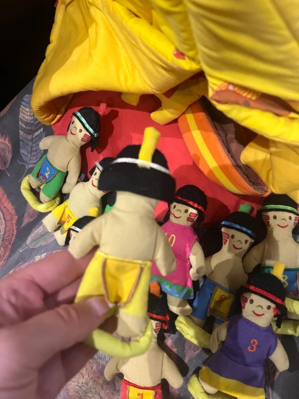 Lilliputiens Soft Play Native American Teepee & Toy Set