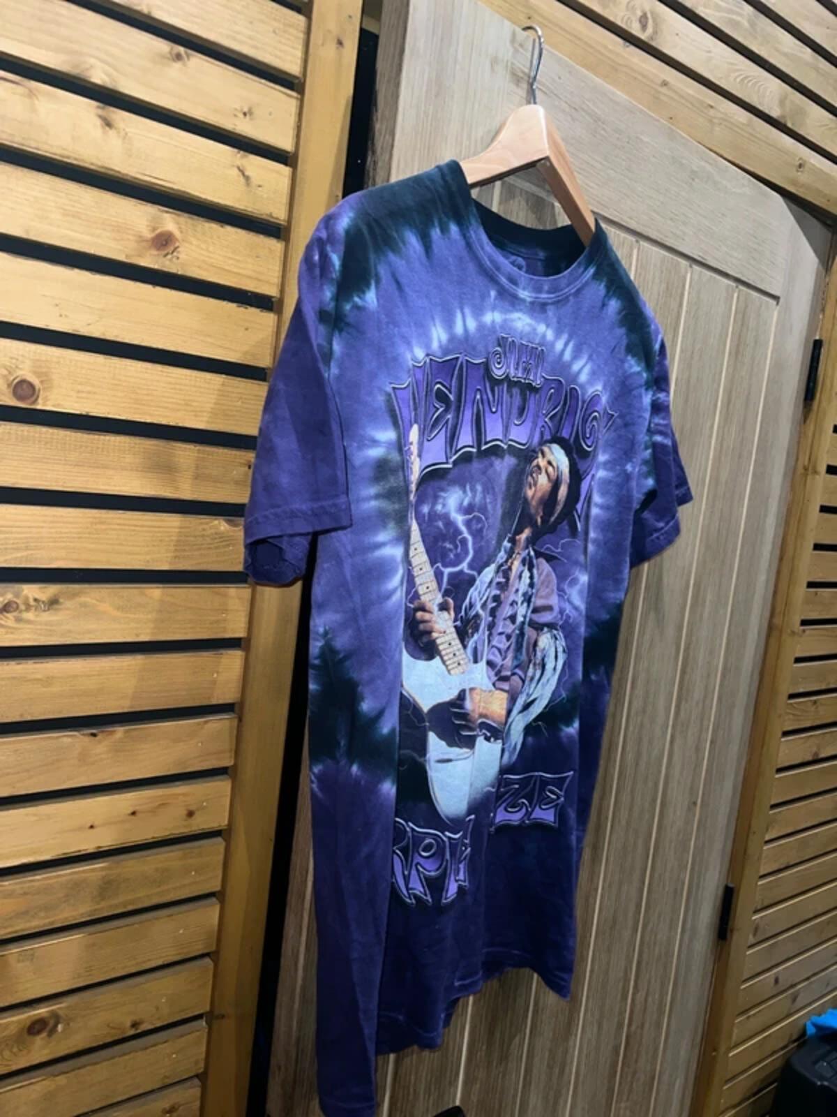 Jimi Hendrix Purple Haze Tie Dye T-Shirt S