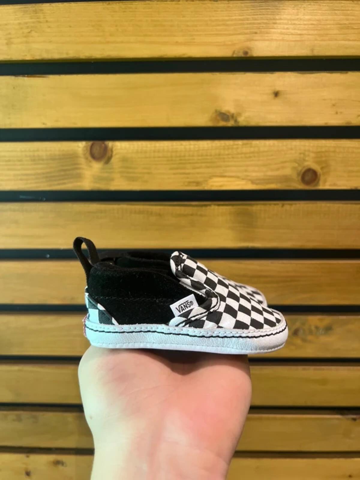 Vans Baby Checkerboard Crib Shoes UK1.5