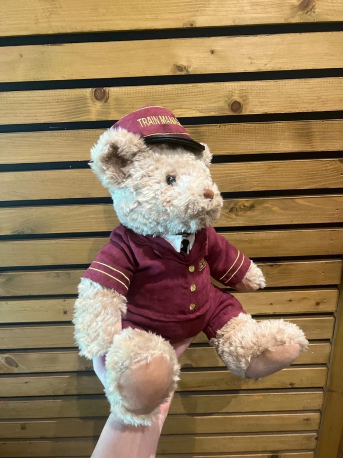 The Statesman Train Manager Teddy Bear