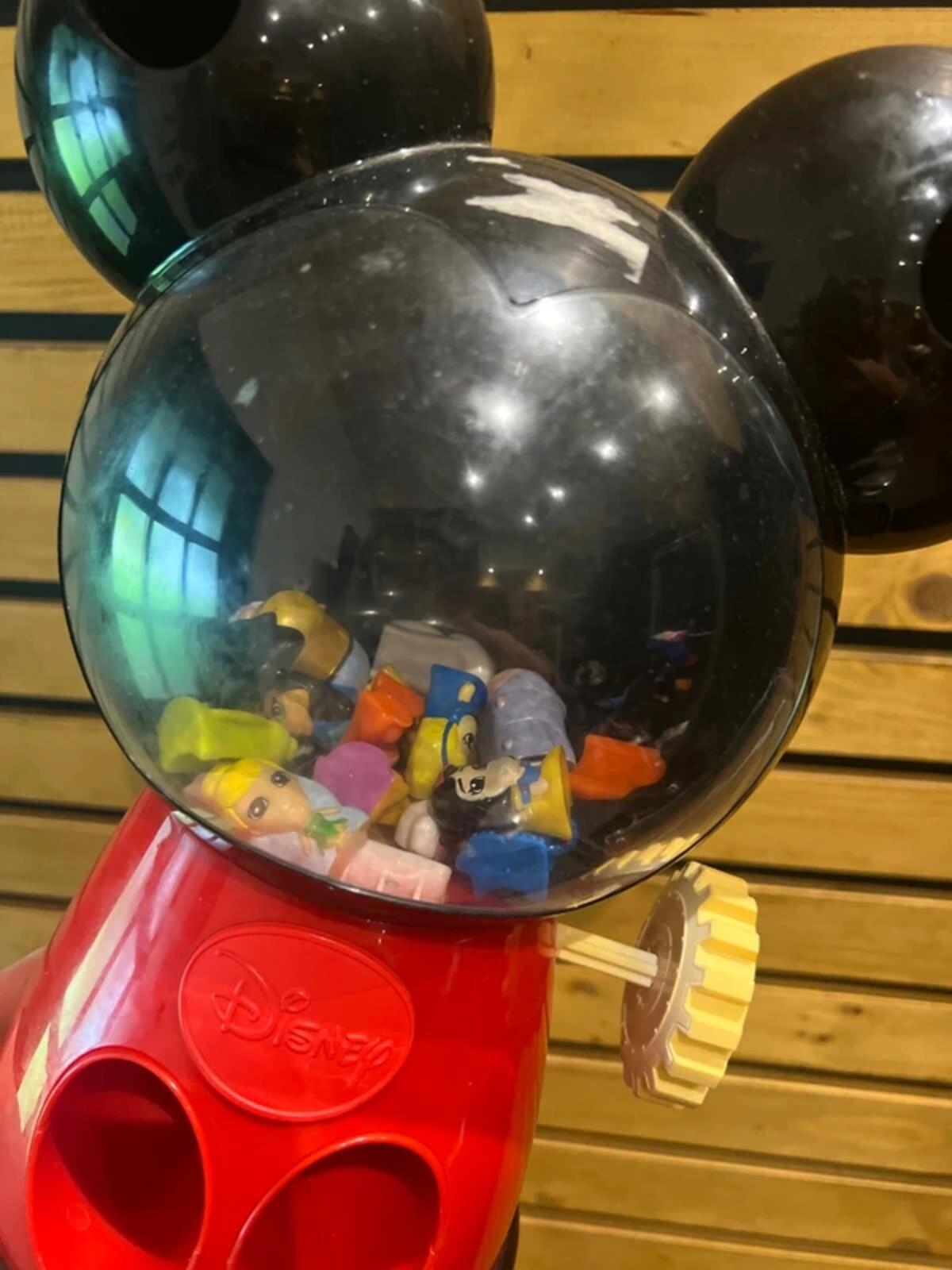 Disney Wikkeez Mickey Mouse Globe Toy Dispenser
