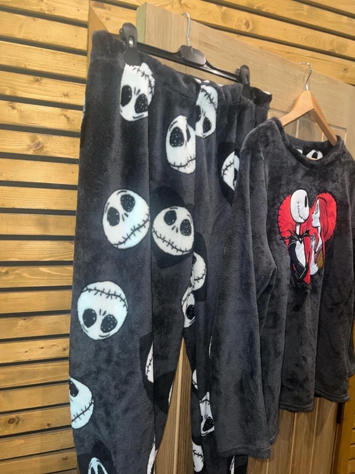 Disney Villains Nightmare Before Christmas Lounge Pyjama Set L