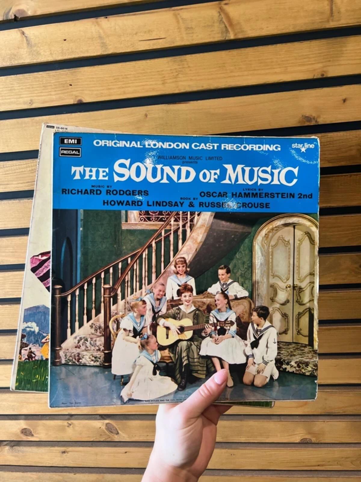The Sound of Music Original Vintage 1960’s Vinyl LP Soundtrack