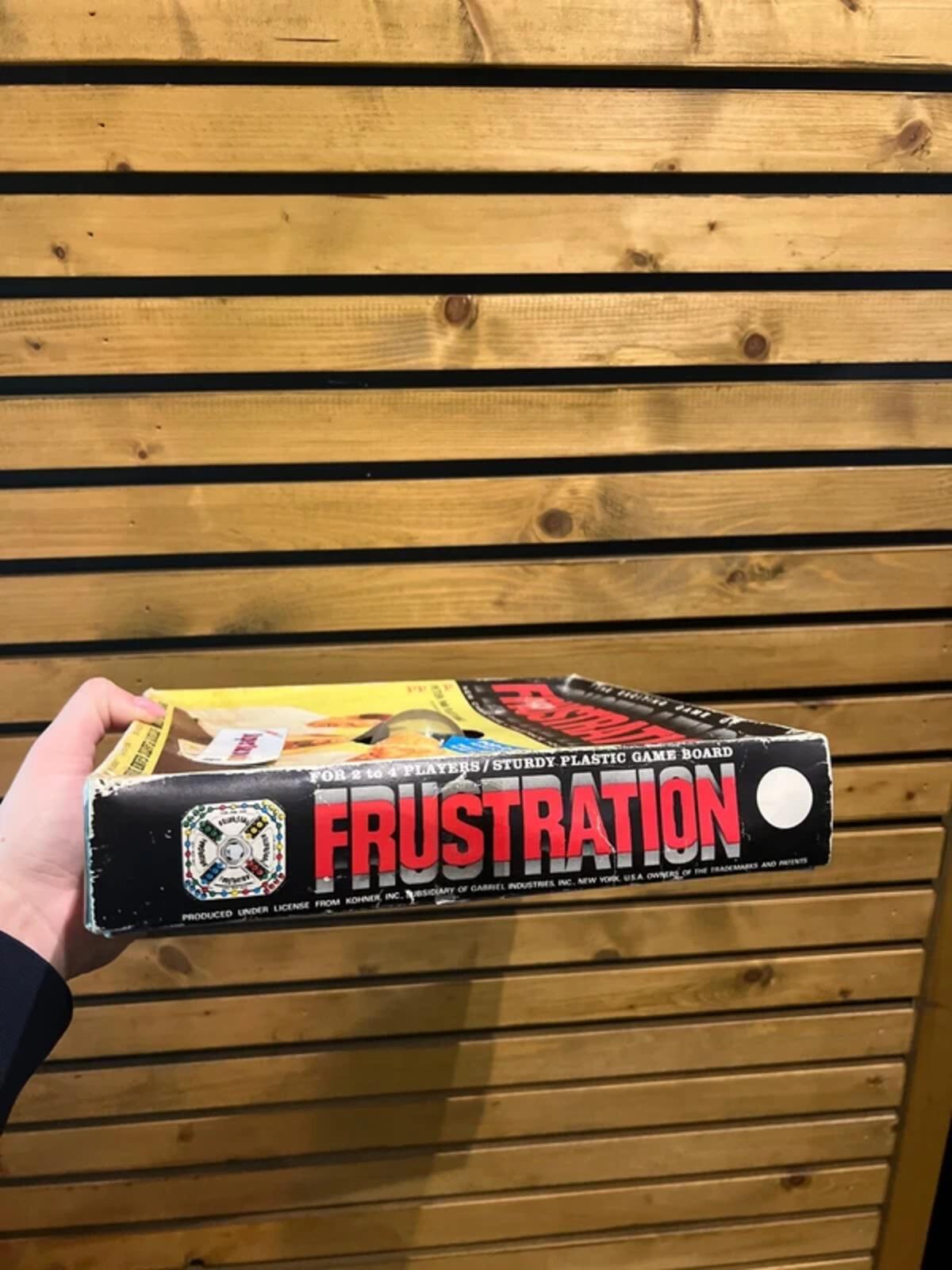 Frustration Vintage 1965 Board Game