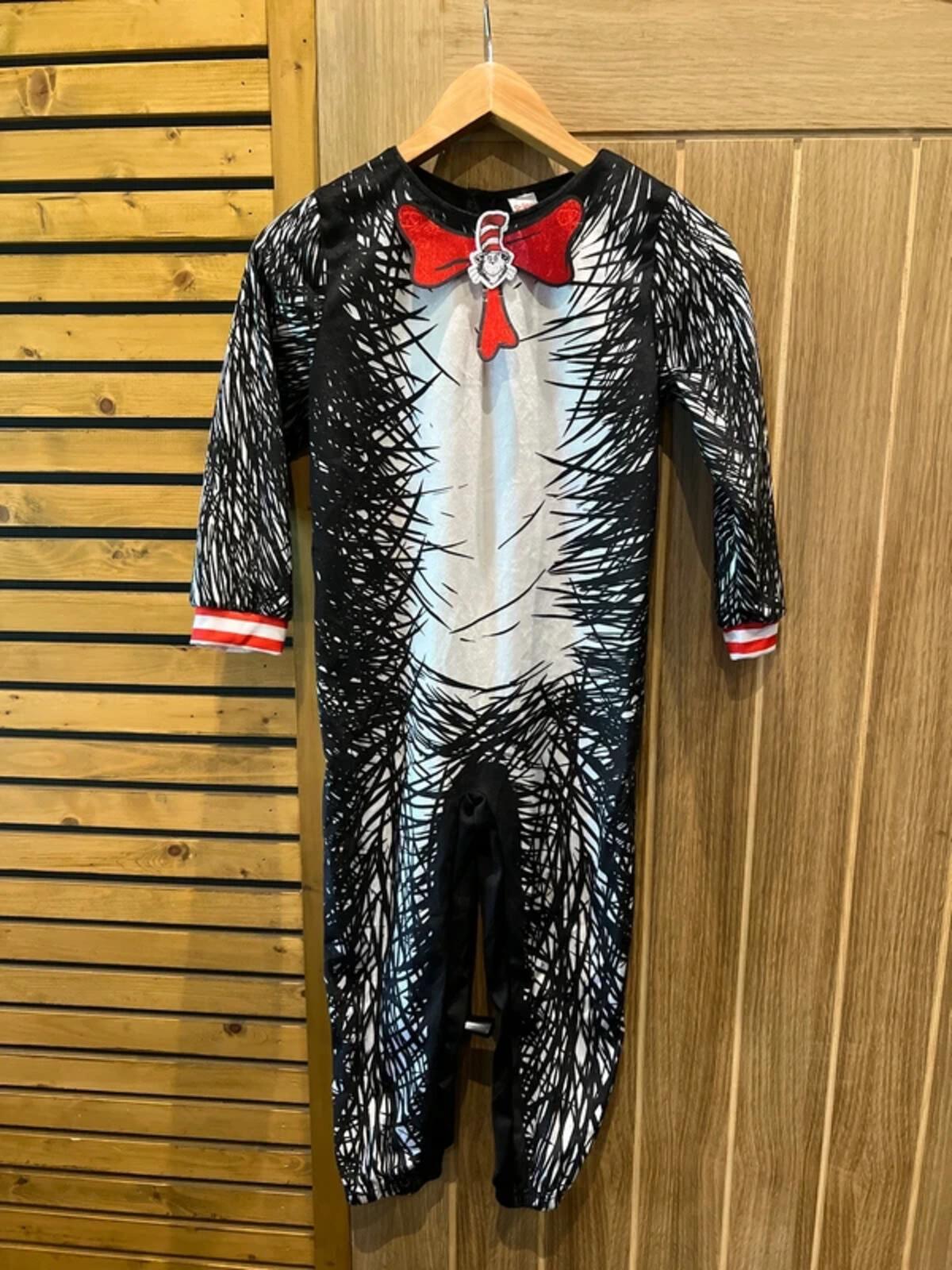 Dr. Seuss The Cat In The Hat Fancy Dress Costume & Tail 7-8Y