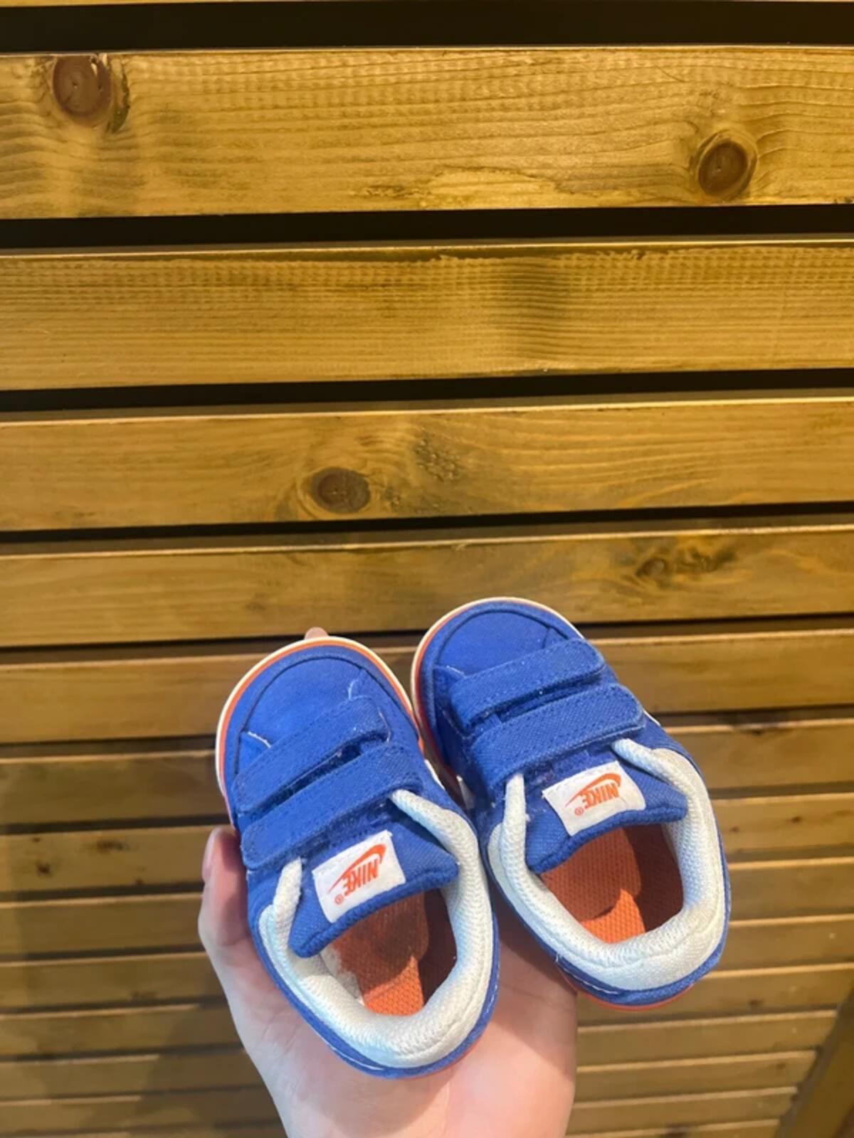 Nike Capri Vintage 2014 Blue Trainers UK3.5