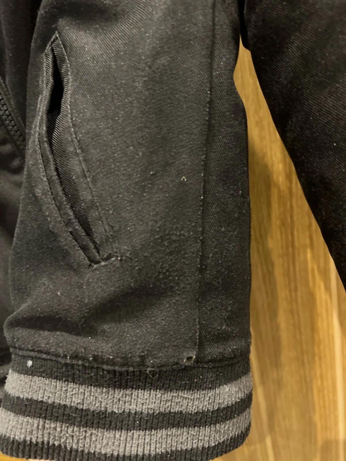 Vans Black Hooded Zip Jacket M