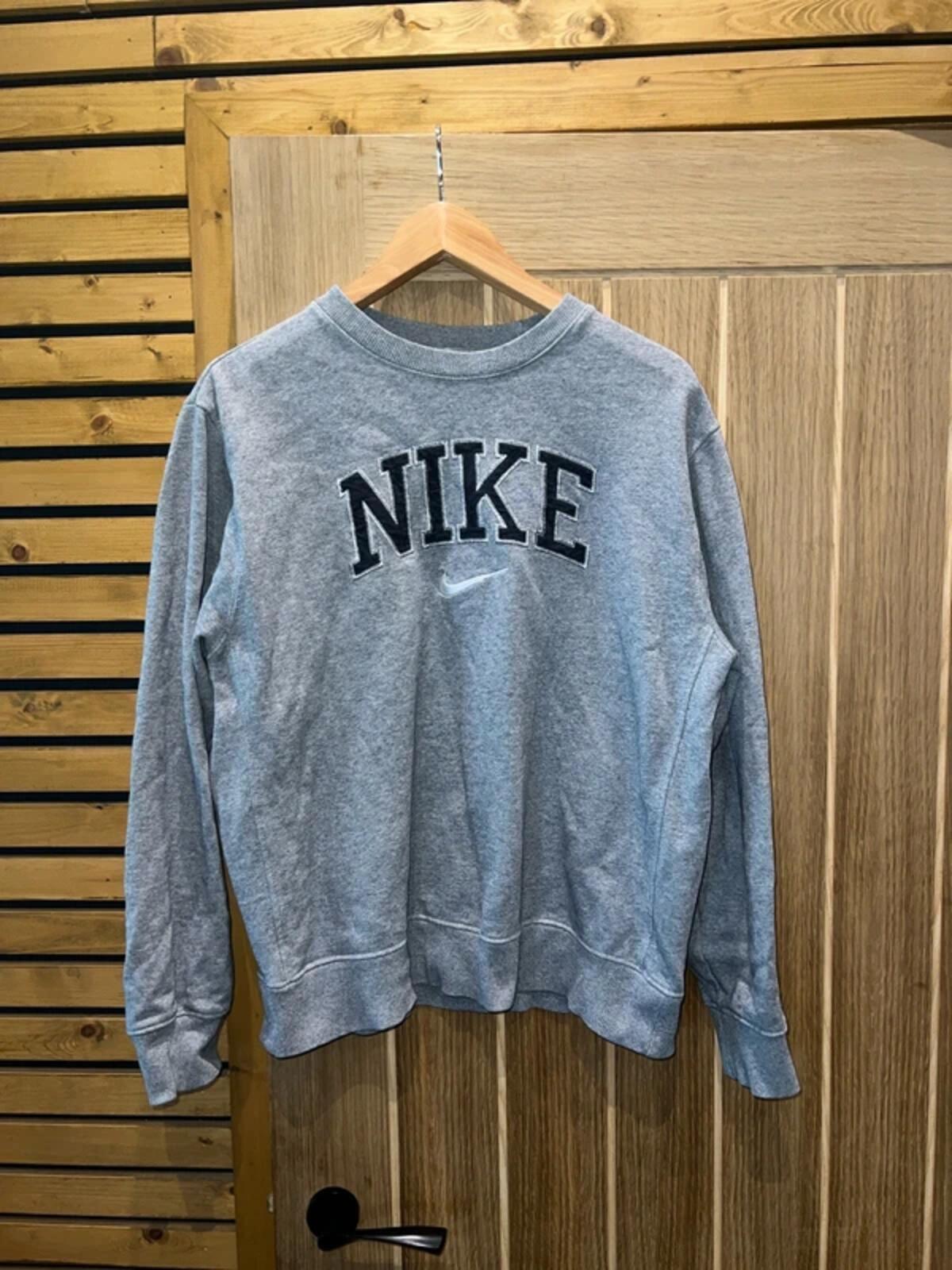 Nike Retro Grey Crew Sweatshirt M