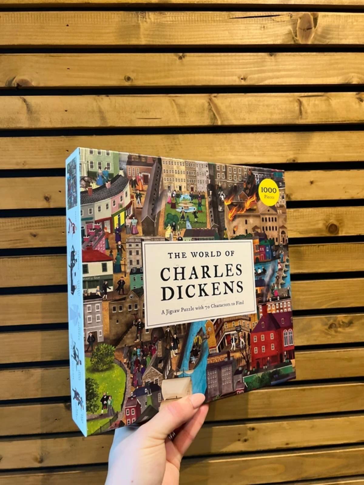 The World of Charles Dickens Novels 1000 Jigsaw Puzzle
