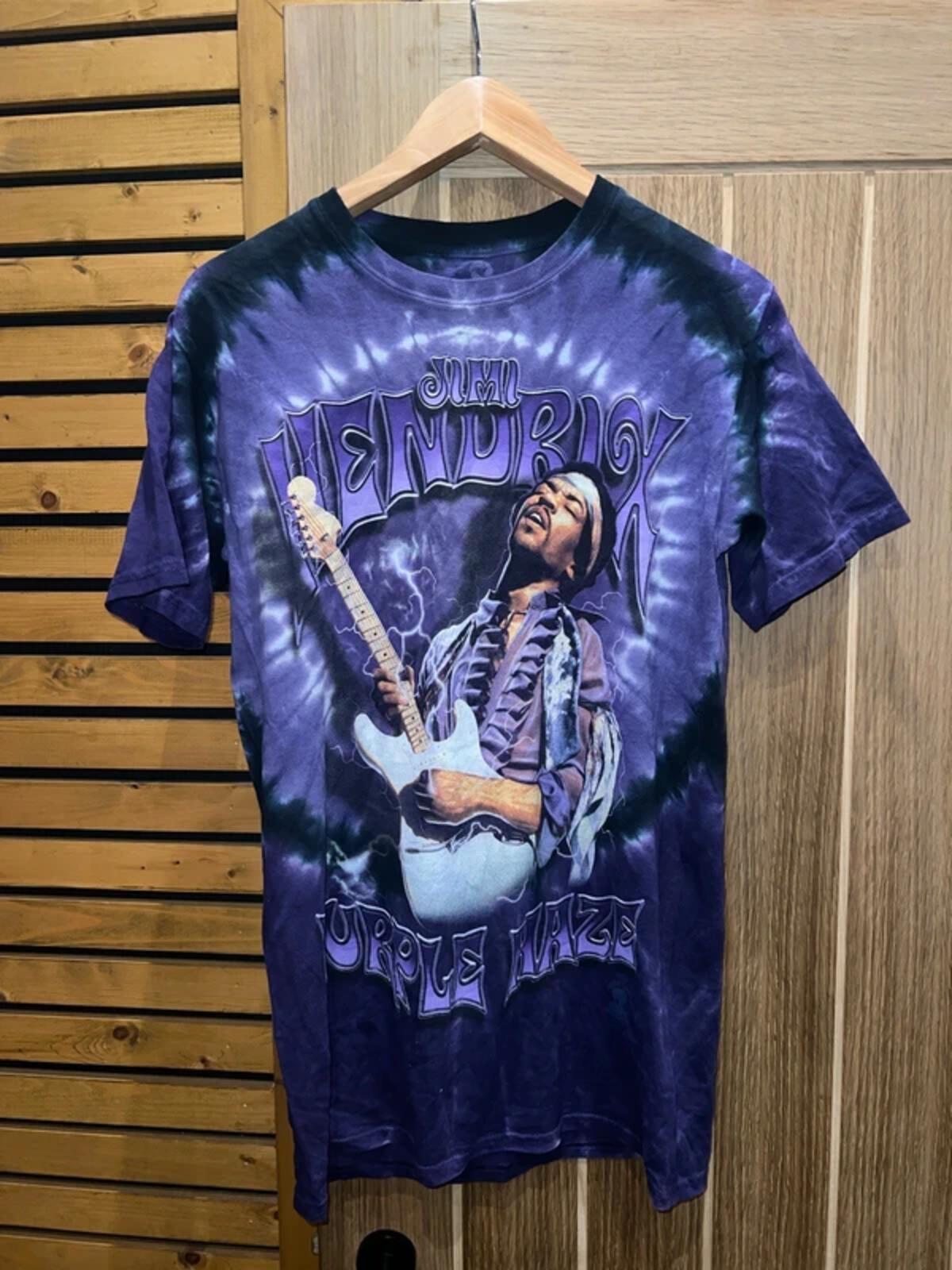 Jimi Hendrix Purple Haze Tie Dye T-Shirt S
