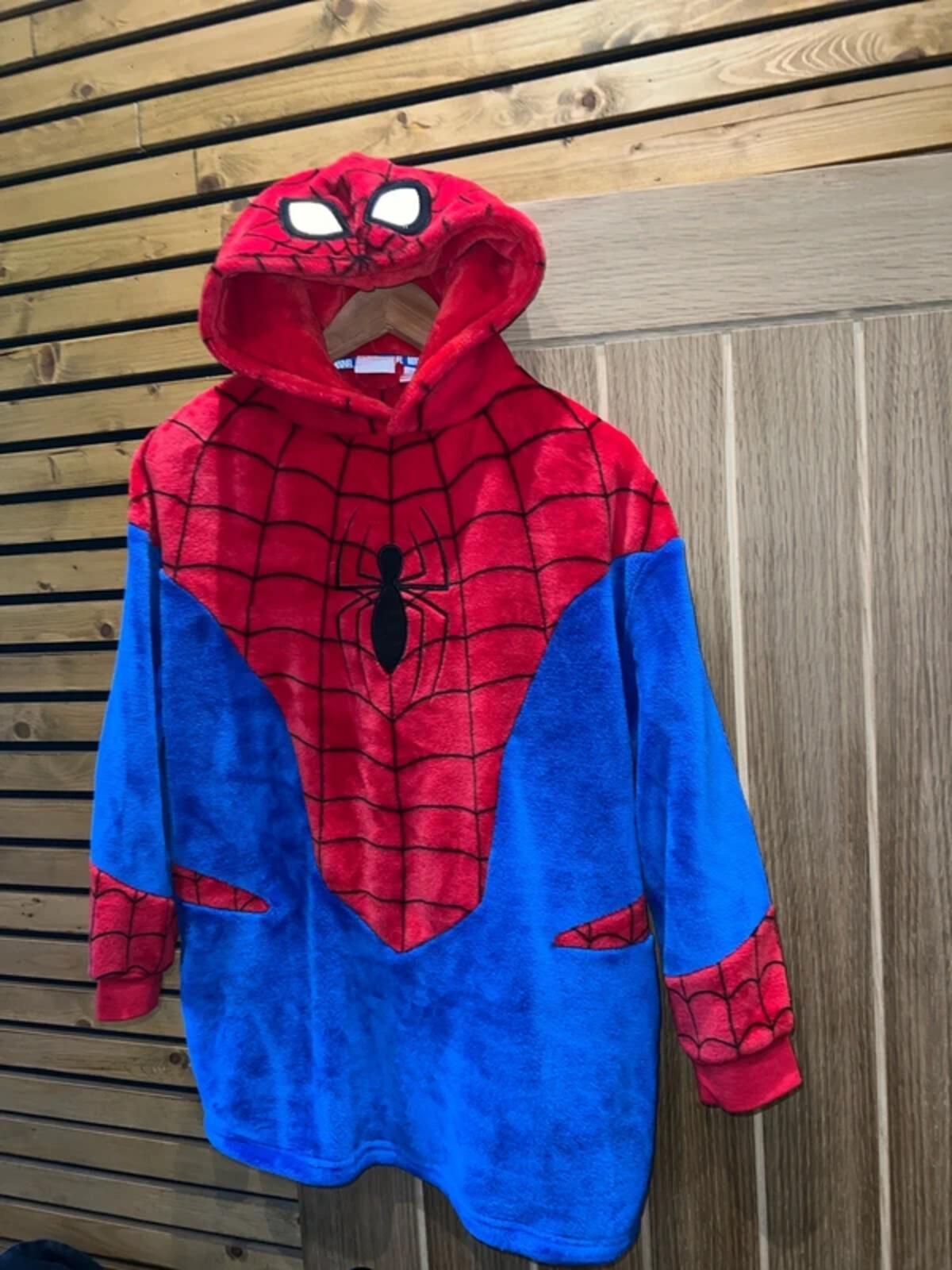 Marvel Spiderman Blanket Hoodie S/M