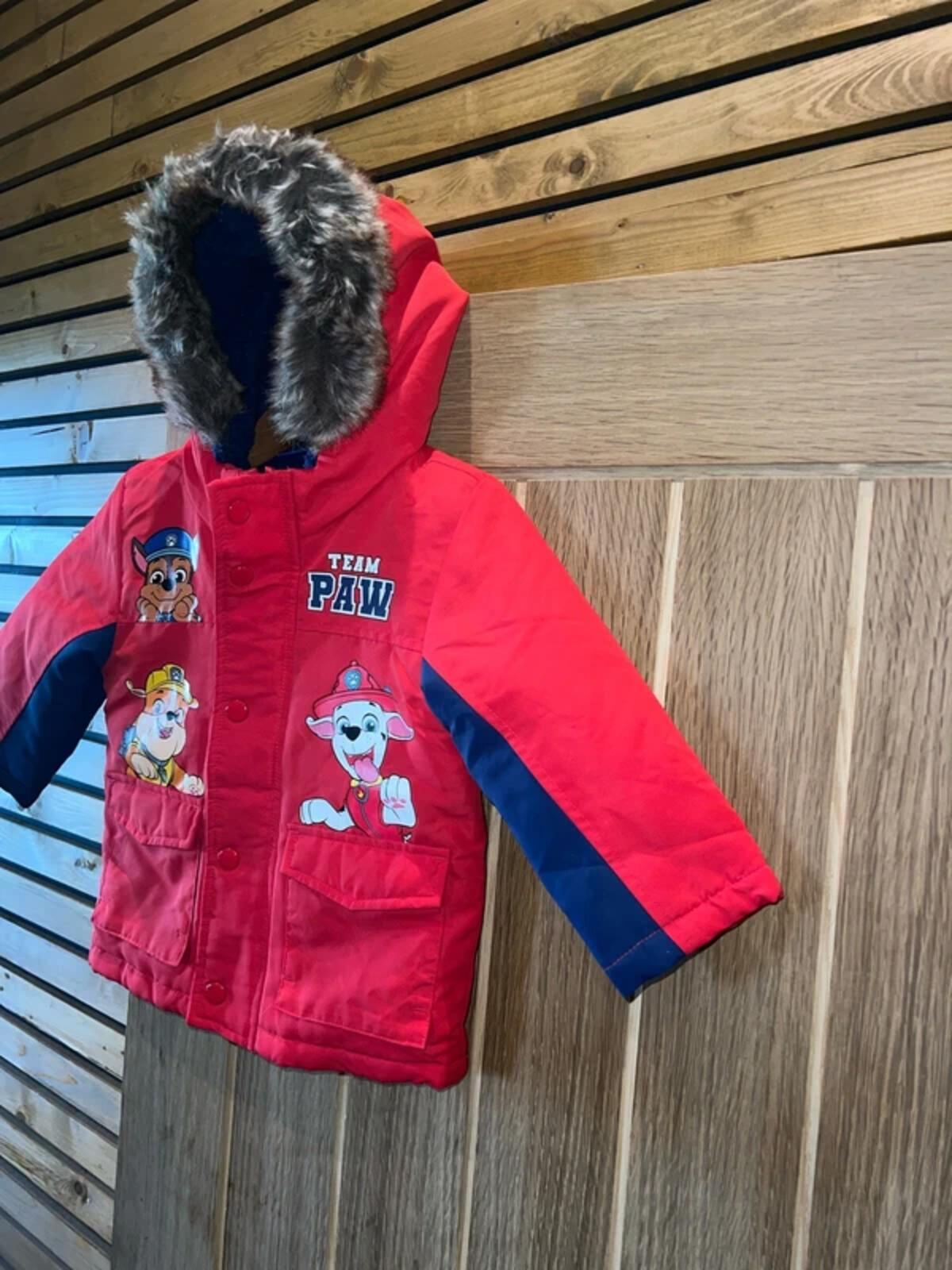Paw Patrol Red Hooded Coat 12-18m