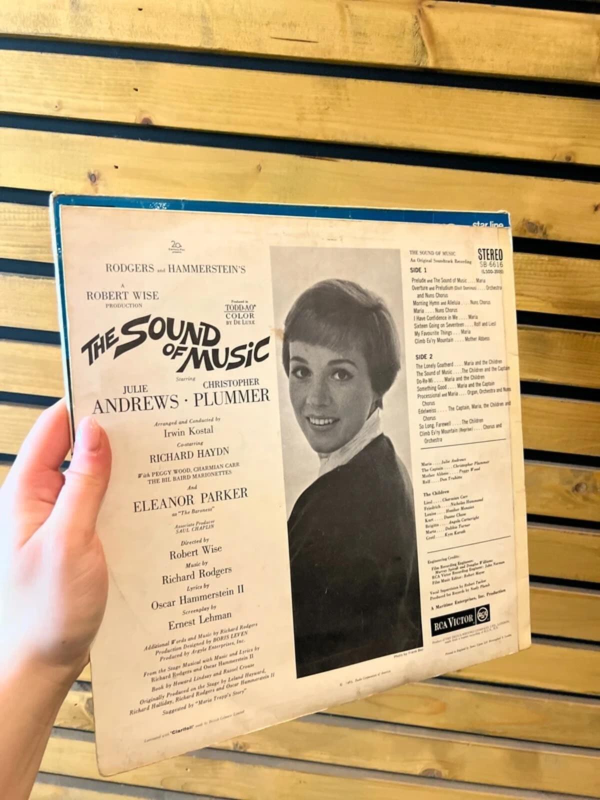The Sound of Music Original Vintage 1960’s Vinyl LP Soundtrack