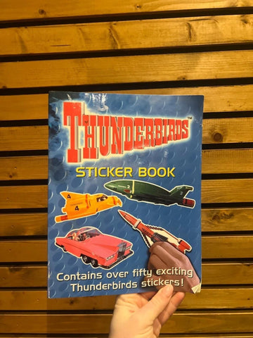 Vintage 2001 Thunderbirds Sticker Book NEW