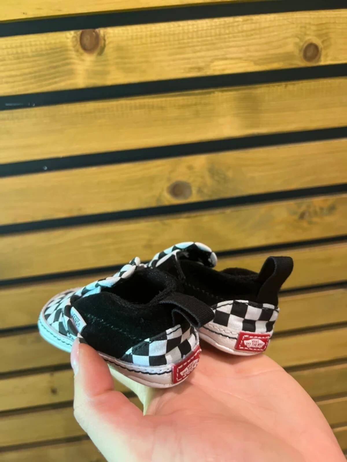 Vans Baby Checkerboard Crib Shoes UK1.5