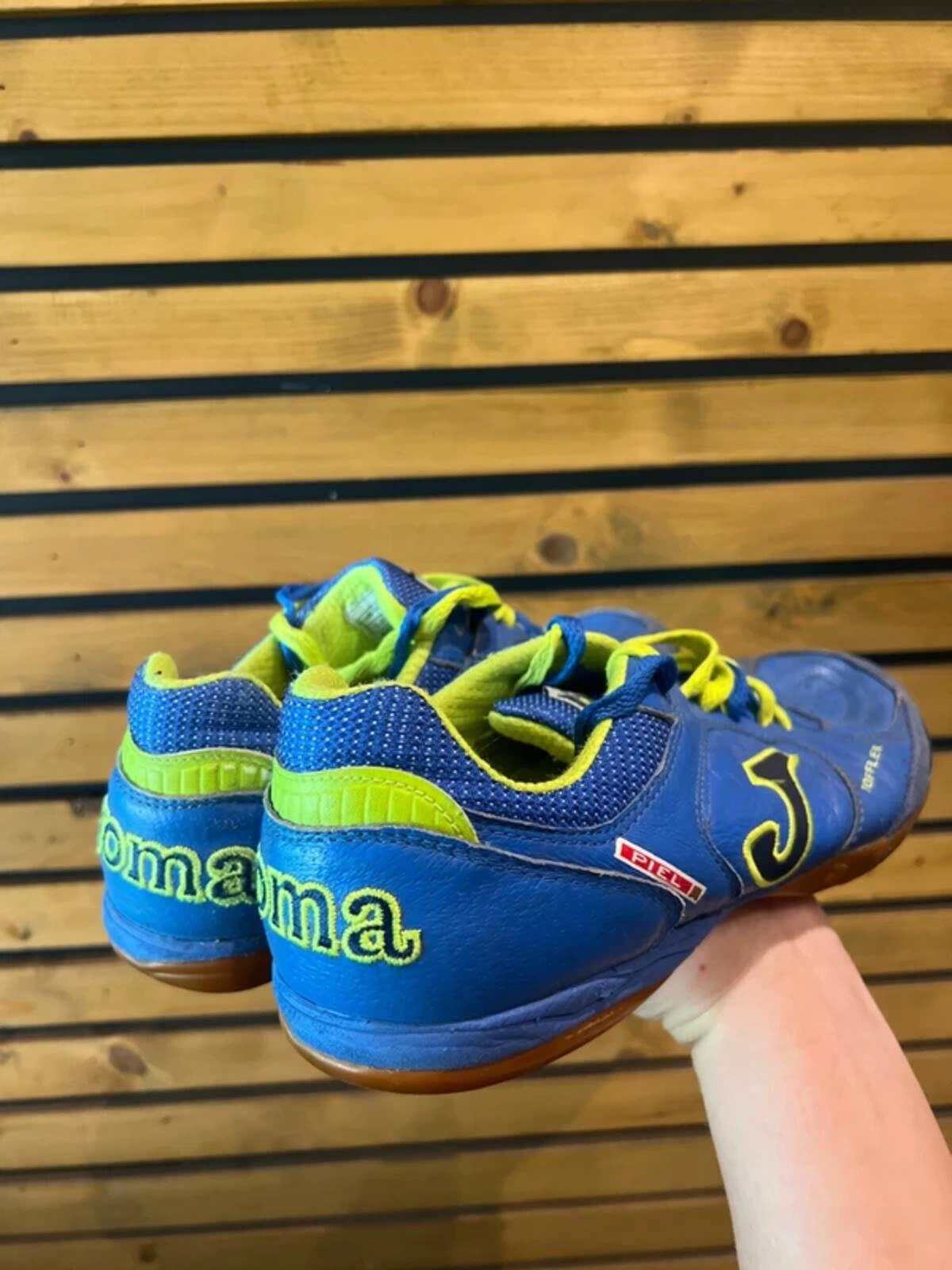 Joma Top Flex Retro Blue Futsal Trainers UK9.5