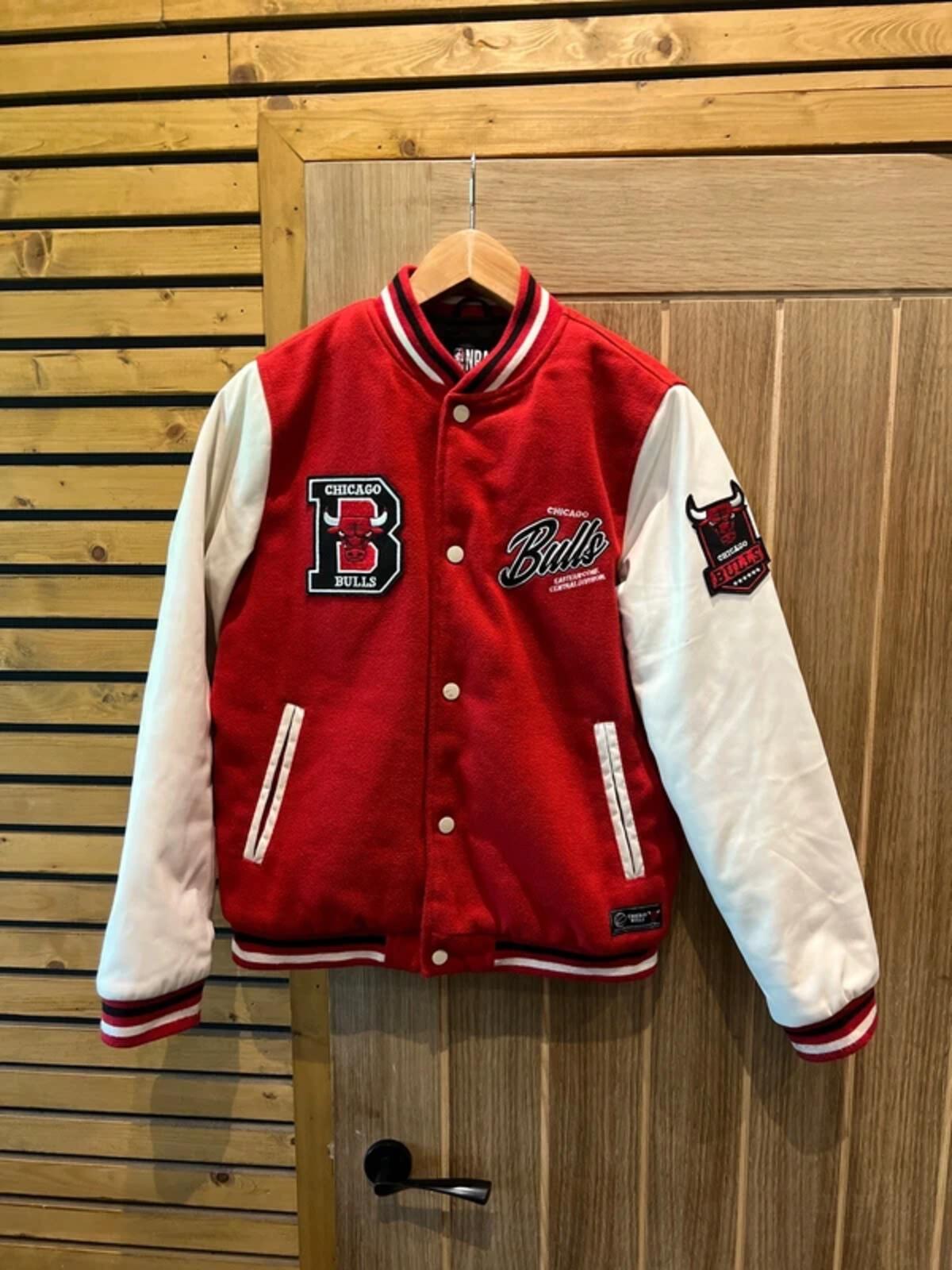 Chicago Bulls NBA Basketball Varsity Jacket 13-14Y