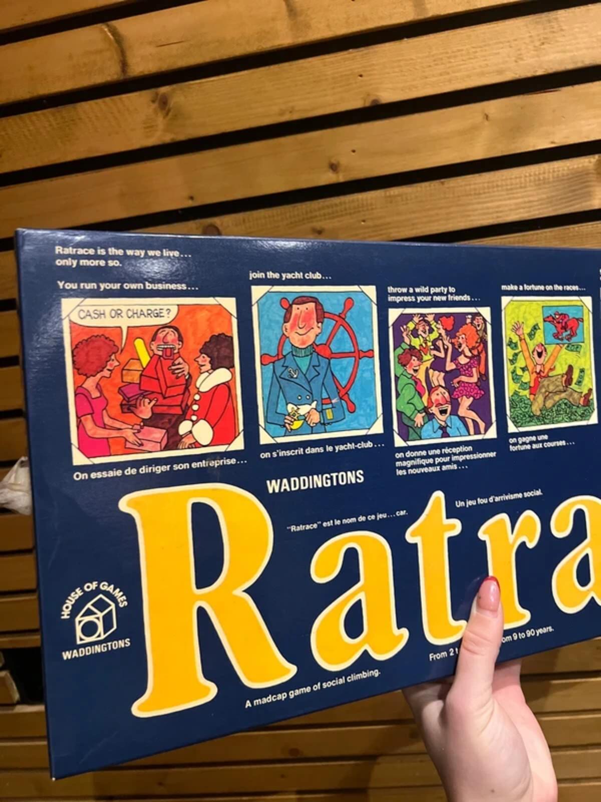 Ratrace Vintage 1973 Board Game