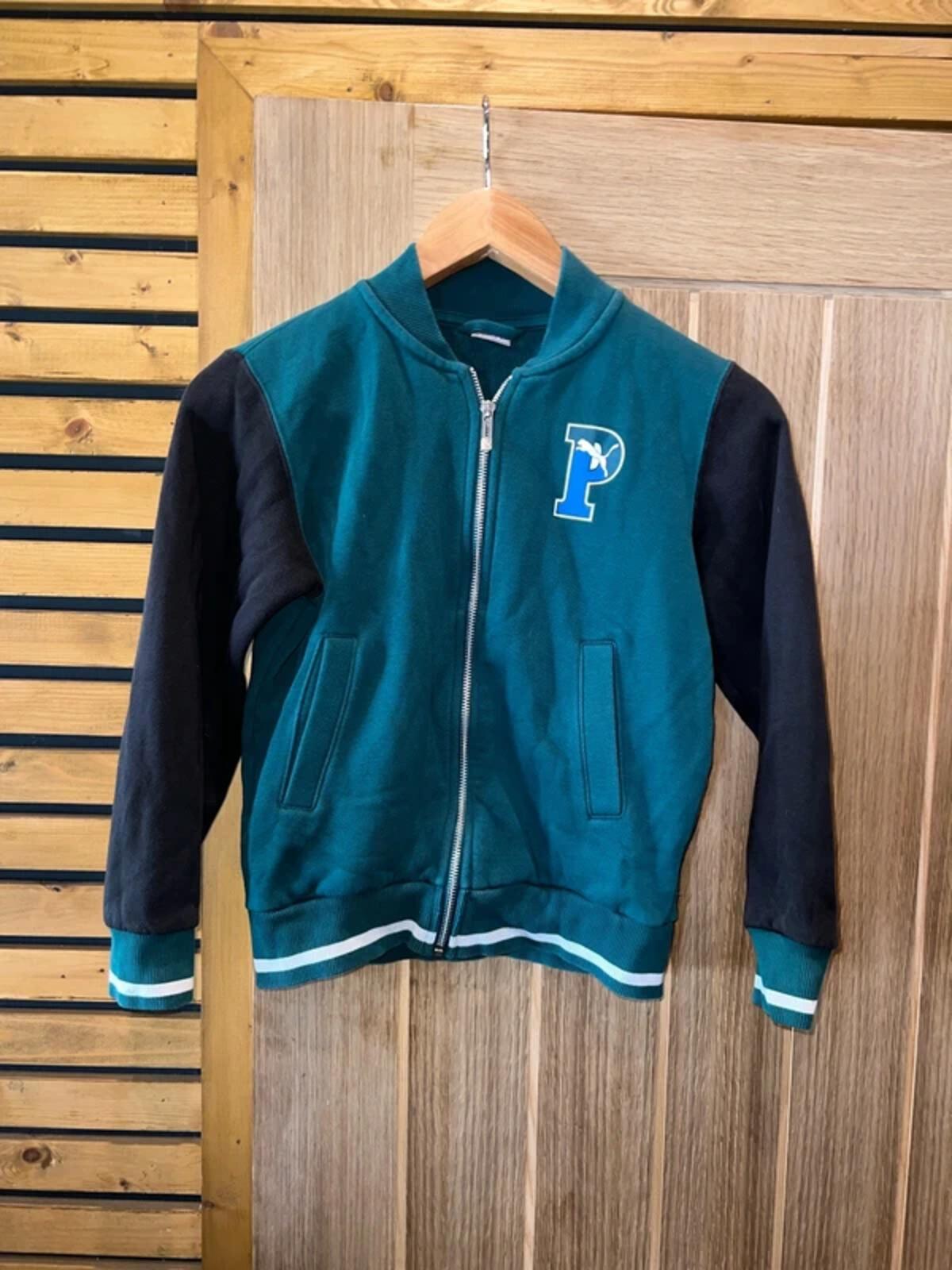 Puma Squad Z Bomber Varsity Jacket 9-10Y