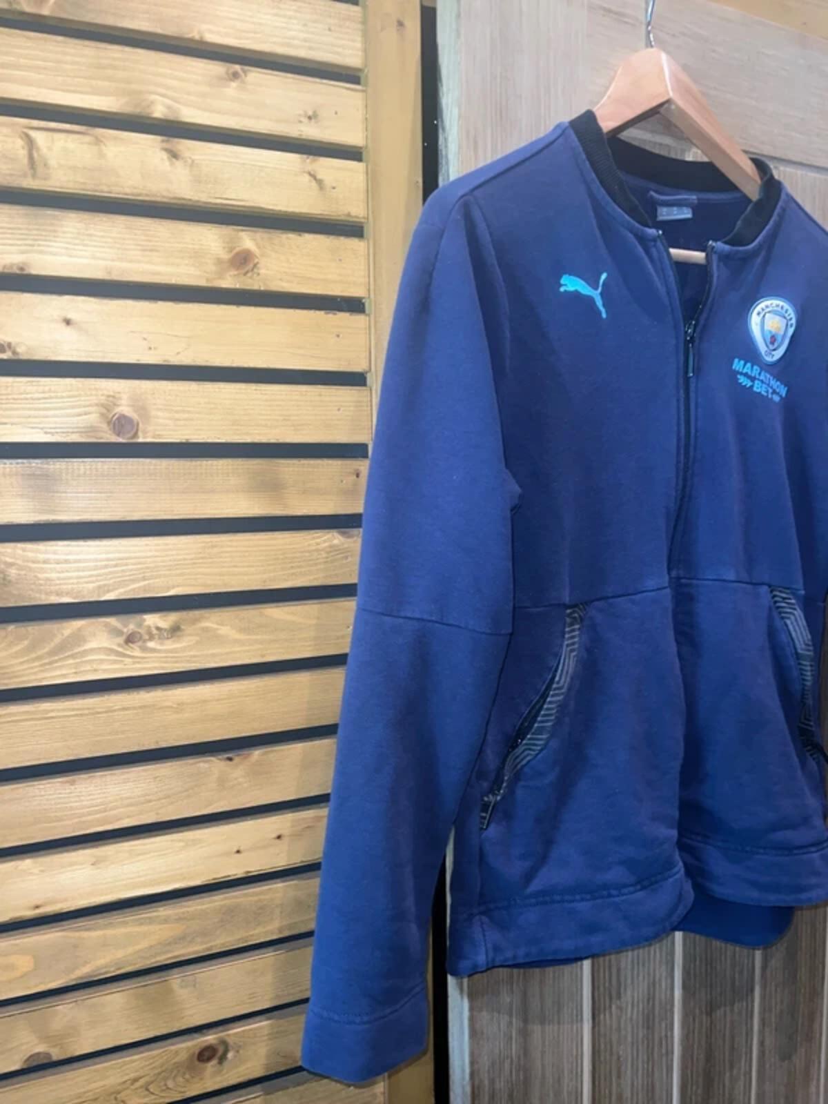 Manchester City FC Navy Jacket M