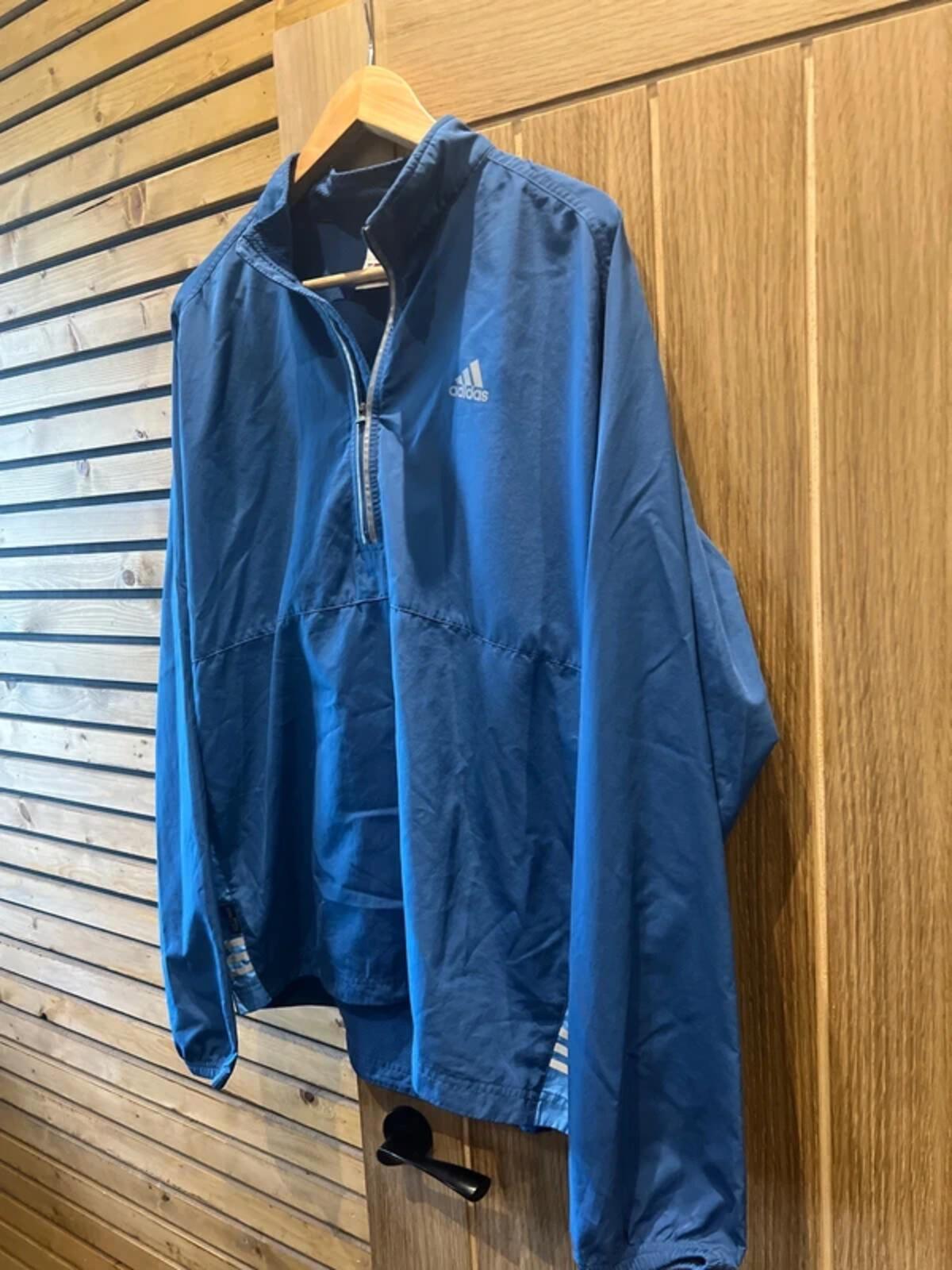 Vintage 2003 Adidas Climalite 1/2 Zip Windbreaker L