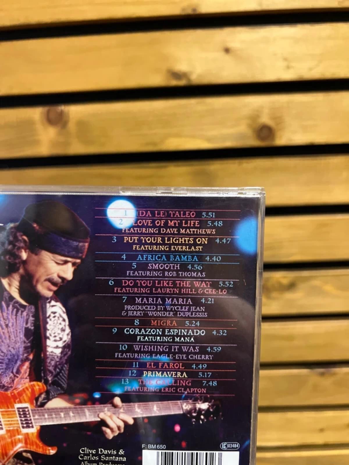 Santana Supernatural Vintage 1999 Guitarist CD