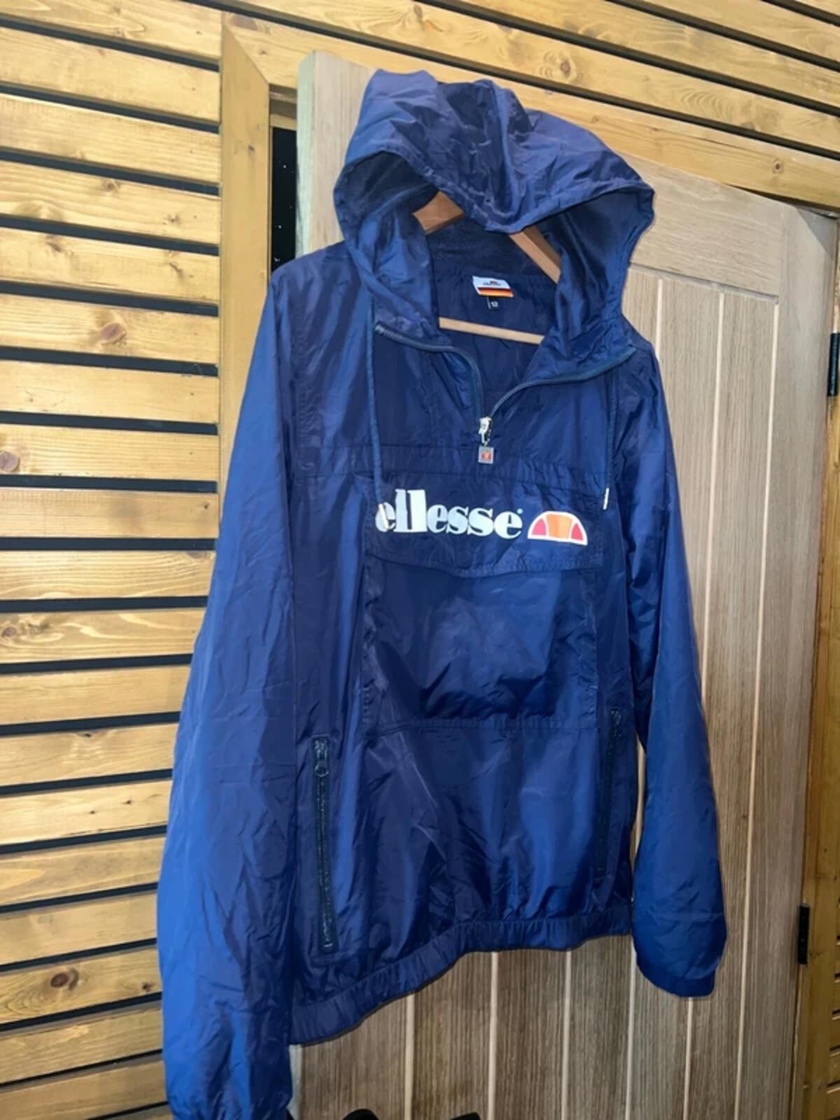 Ellesse Hooded 1/4 Zip Windbreaker Jacket 12