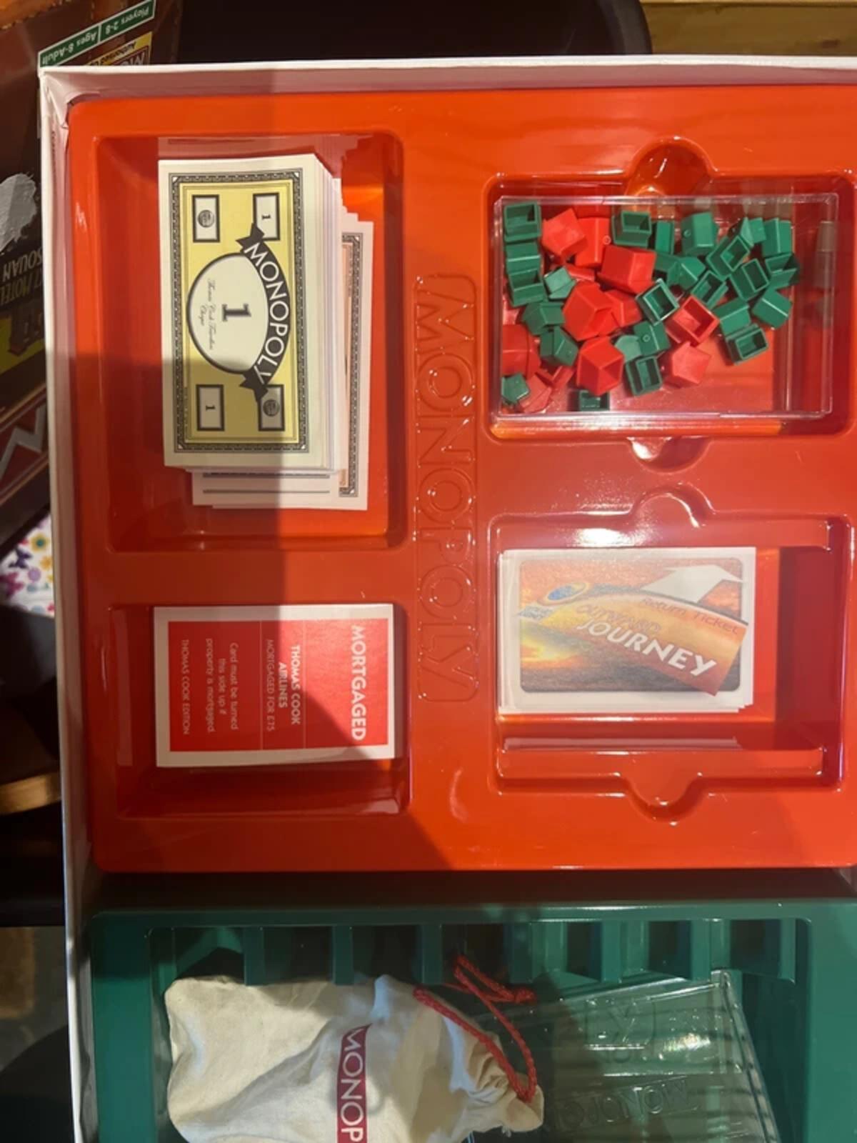 Vintage 2005 Monopoly Thomas Cook Edition Board Game