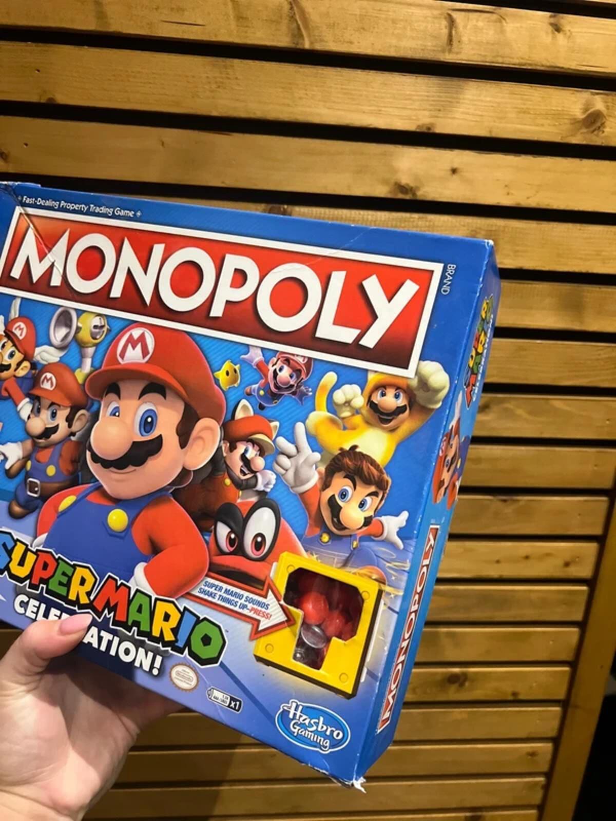 Super Mario Bros Monopoly Board Game