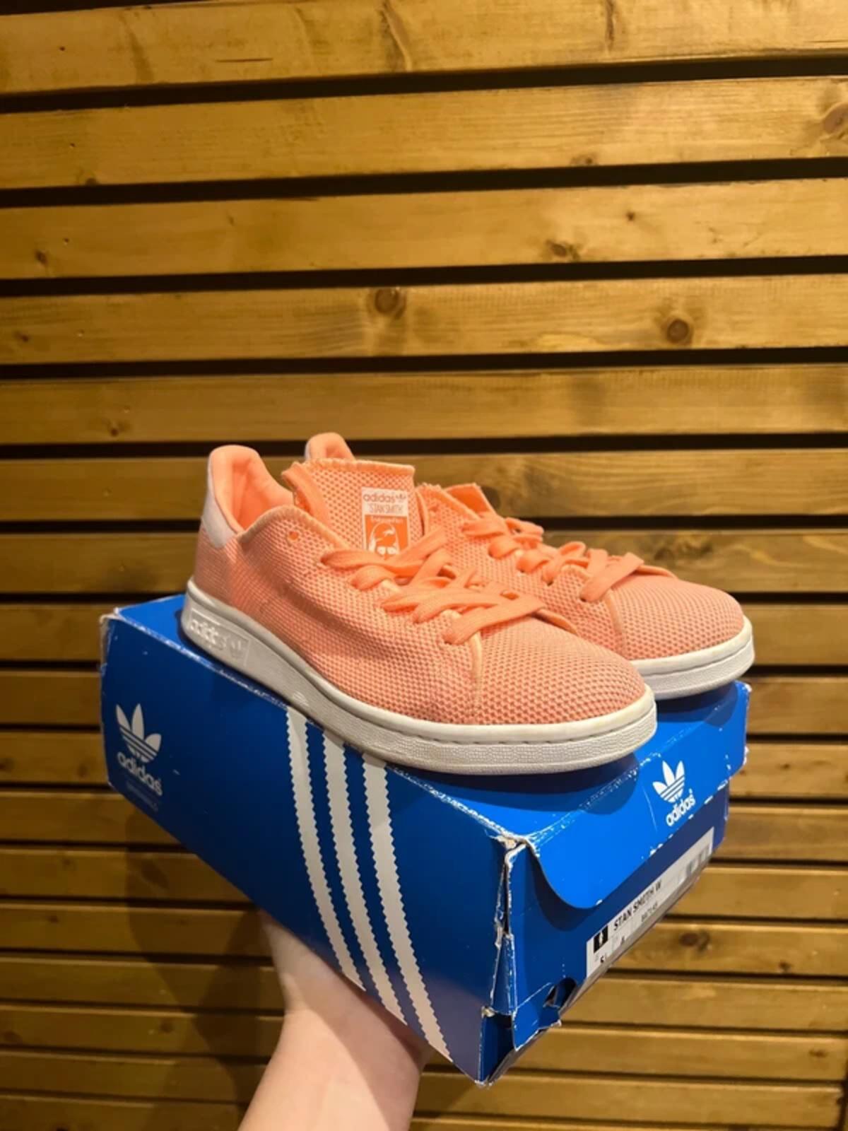 Adidas Originals Orange Sunglow Trainers UK4