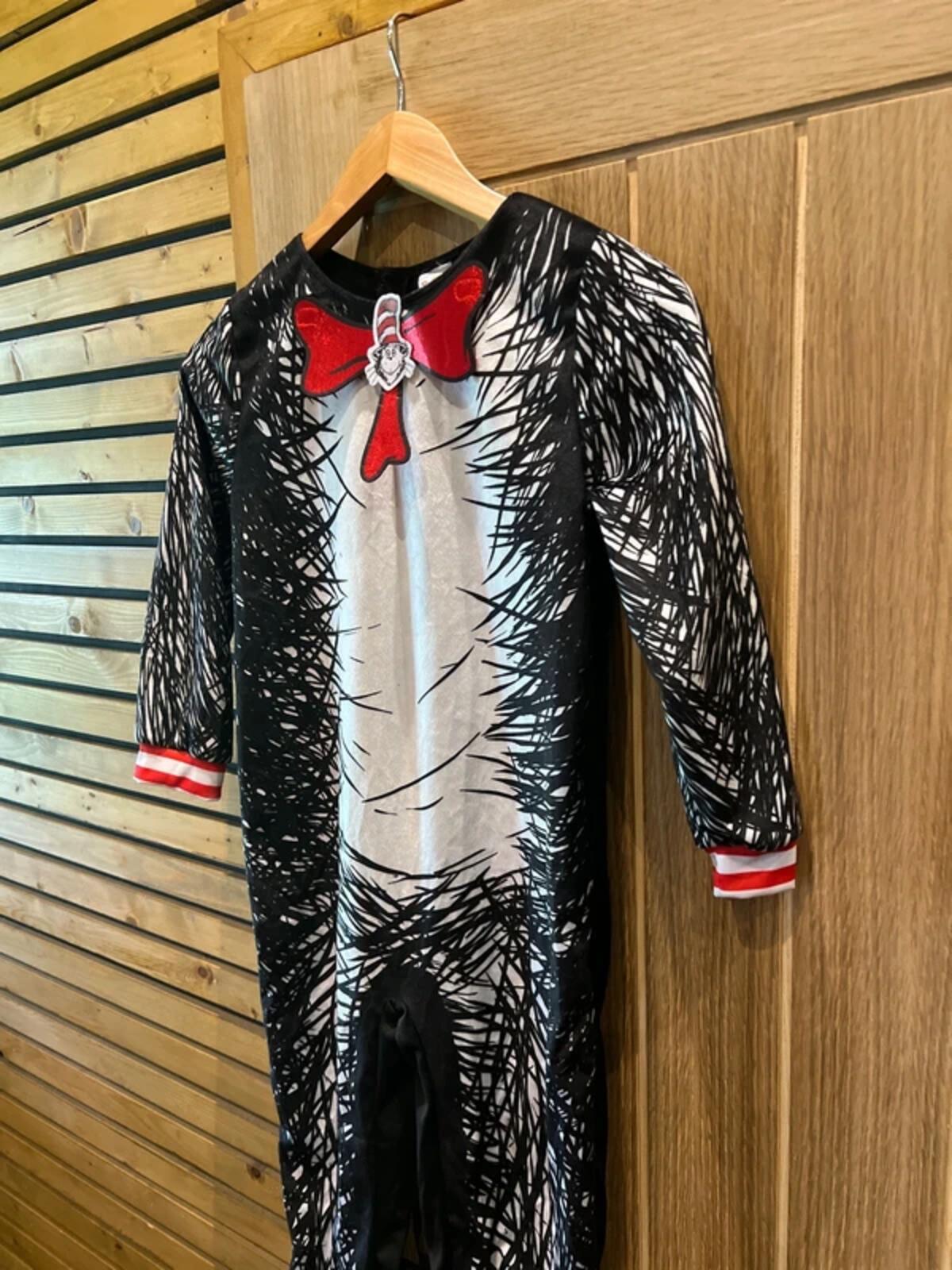 Dr. Seuss The Cat In The Hat Fancy Dress Costume & Tail 7-8Y