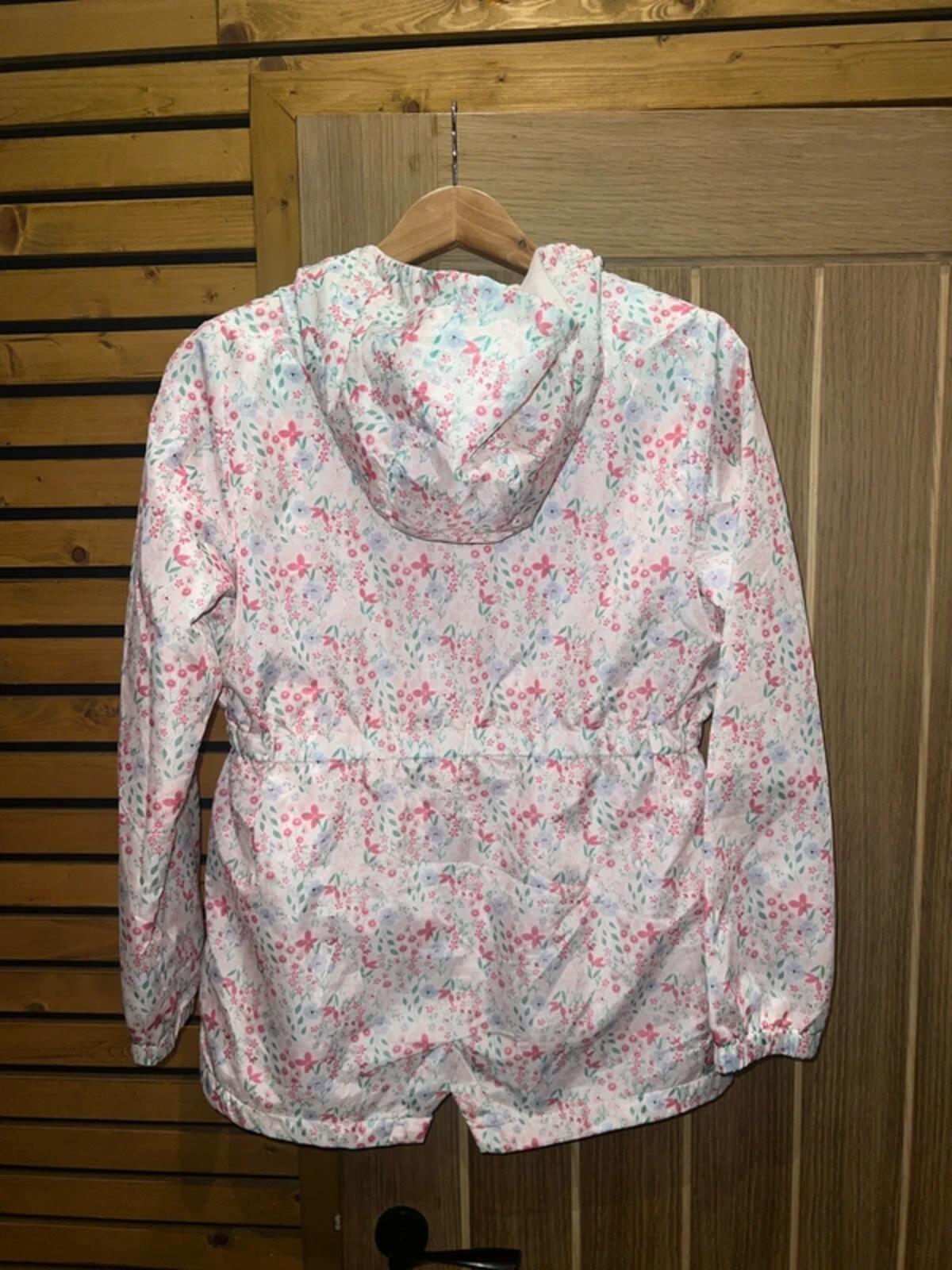 Firetrap Floral Print Water Resistant Coat 13Y