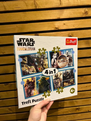 Star Wars The Mandalorian 4 in 1 Jigsaw Puzzles