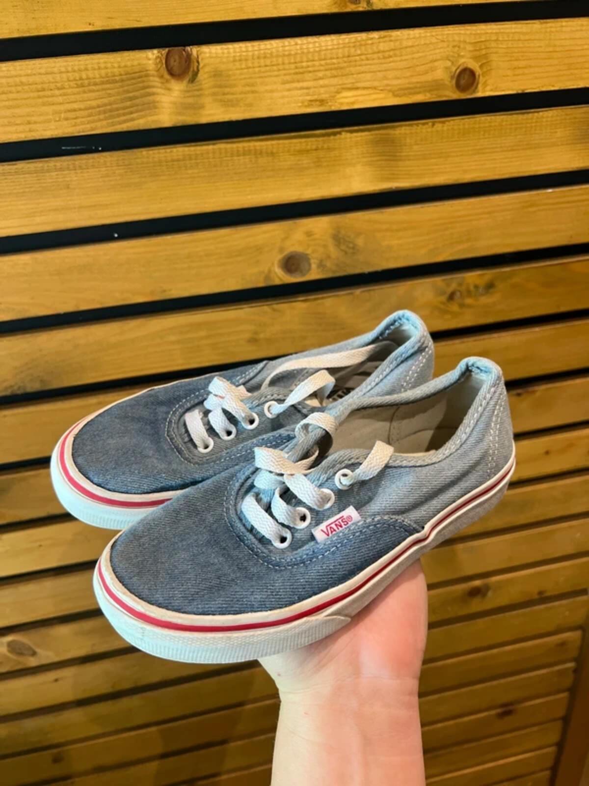 VANS Denim Blue Old Skool Trainers UK1