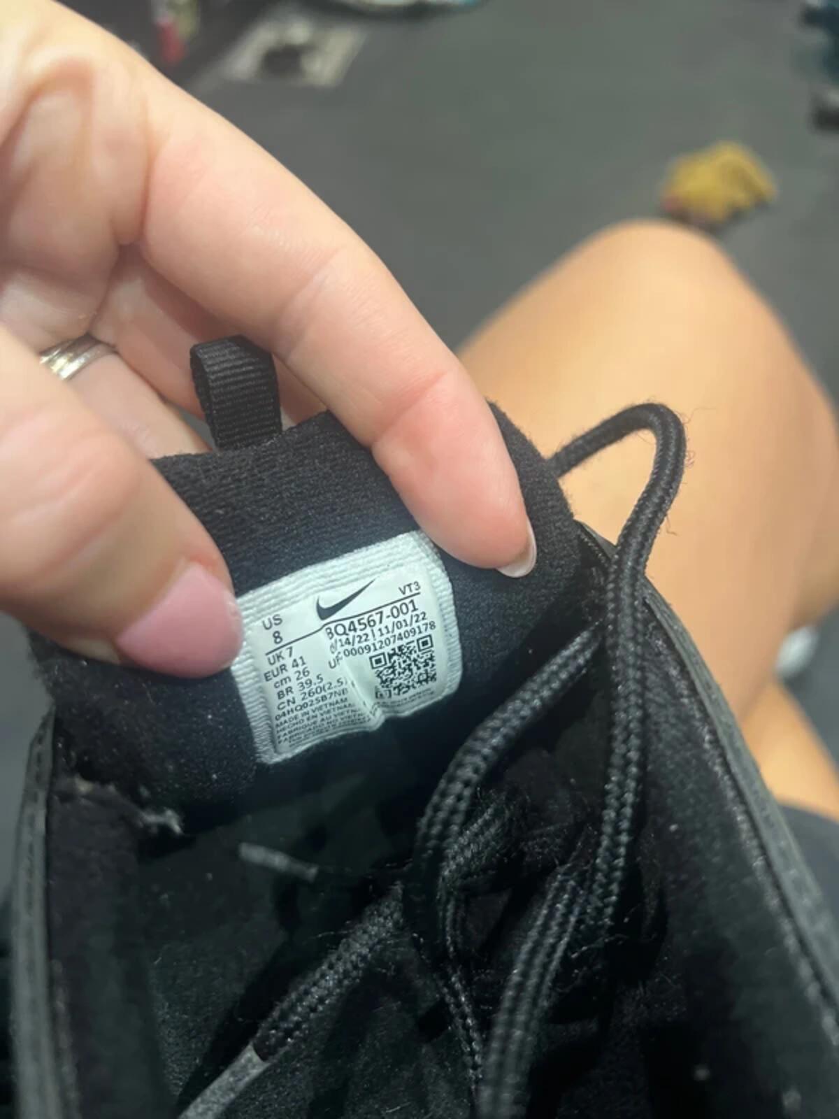 Nike Air Max 97 Triple Black Trainers UK7