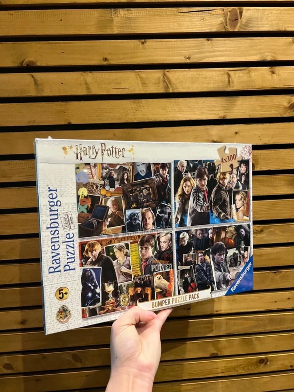 Harry Potter 4 x 100 Piece Jigsaw Puzzles NEW
