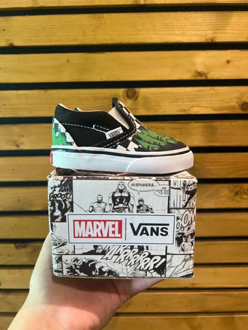 Vans x Marvel Hulk Checkerboard Trainers UK3