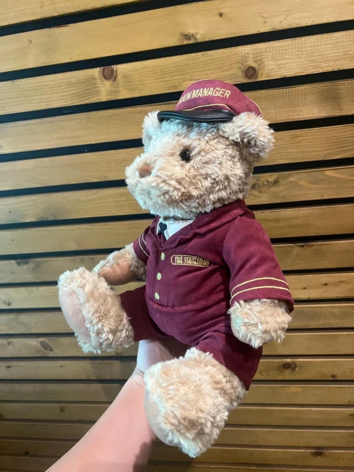 The Statesman Train Manager Teddy Bear