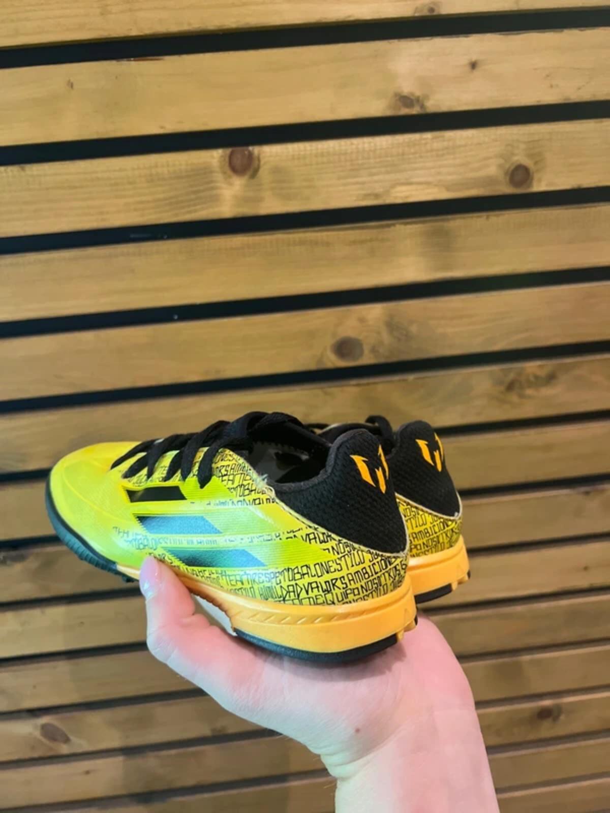 Adidas X Speedflow Messi.3 TF Yellow Football Boots UK 12K