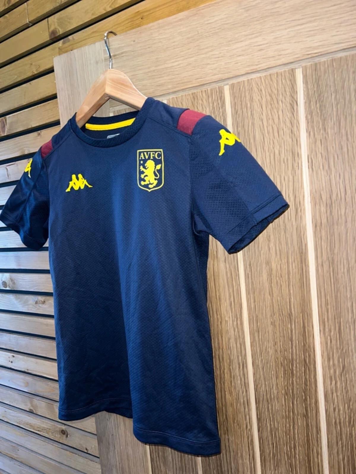 Aston Villa FC 2019/20 Navy Training Shirt 10Y