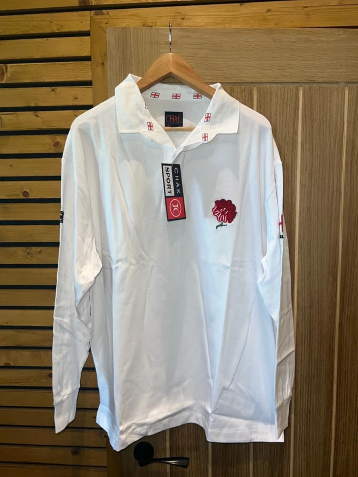 England Rugby Classic Style Polo Shirt XL NEW