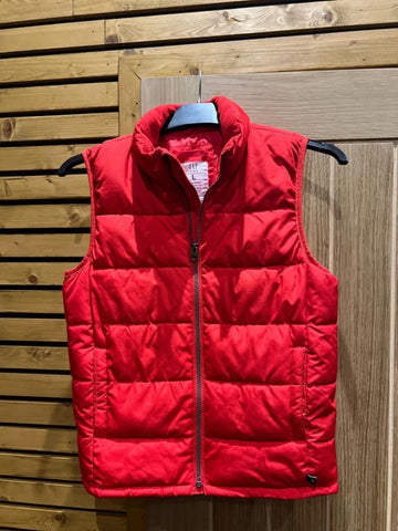 GAP Cold Control Red Zip Gilet L