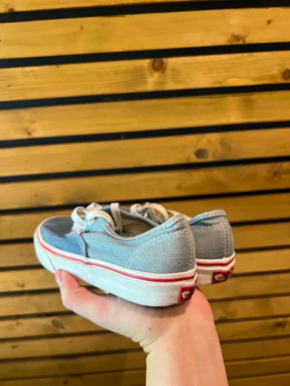 VANS Denim Blue Old Skool Trainers UK1