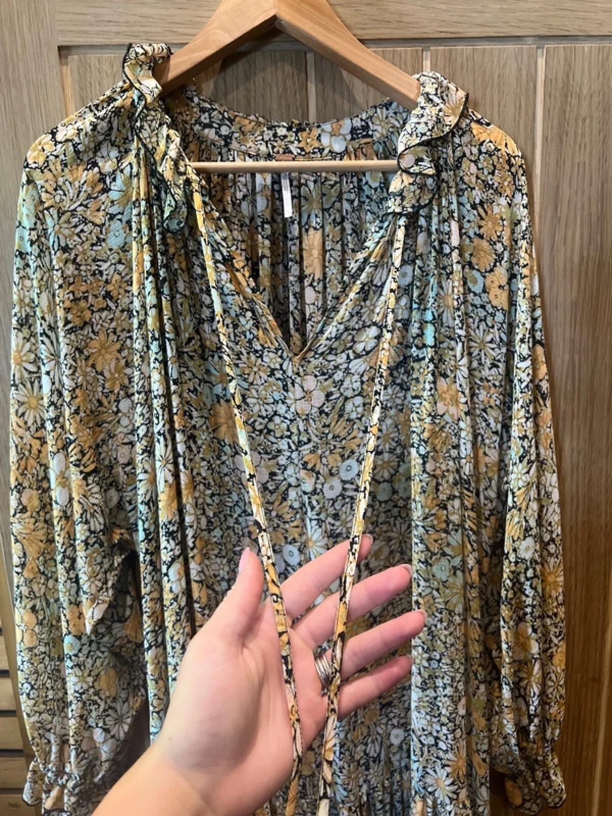 Free People Feeling Groovy Boho Maxi Dress M