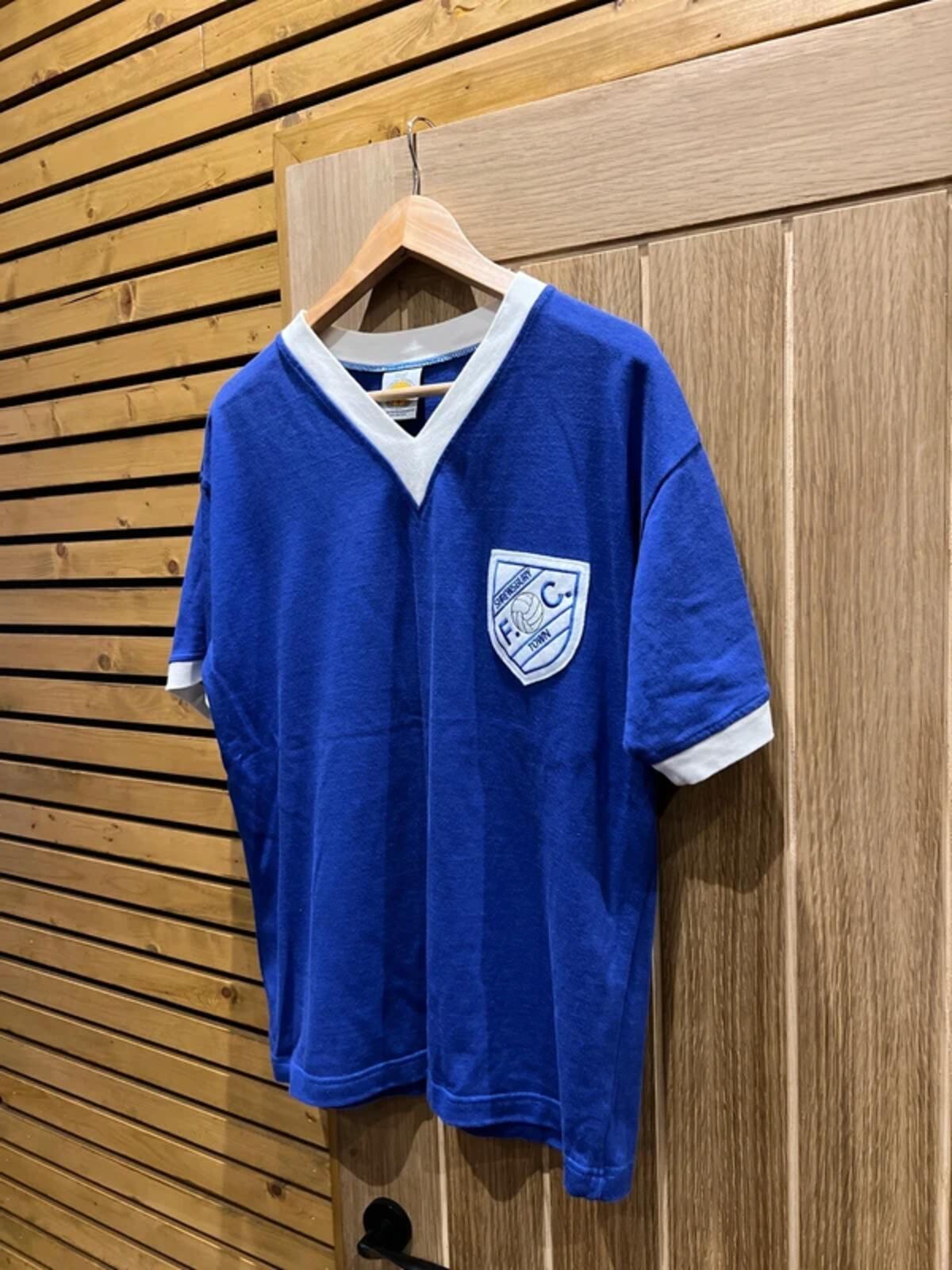 Shrewsbury Town Football Club Retro 1960's Toffs Jersey M