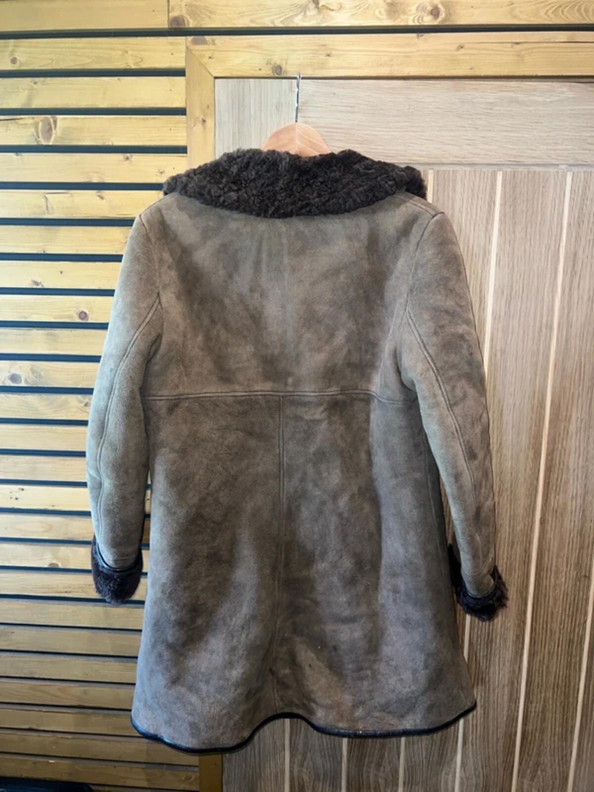 Vintage EWM Brown Sheepskin Jacket M
